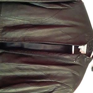 Leather jacket